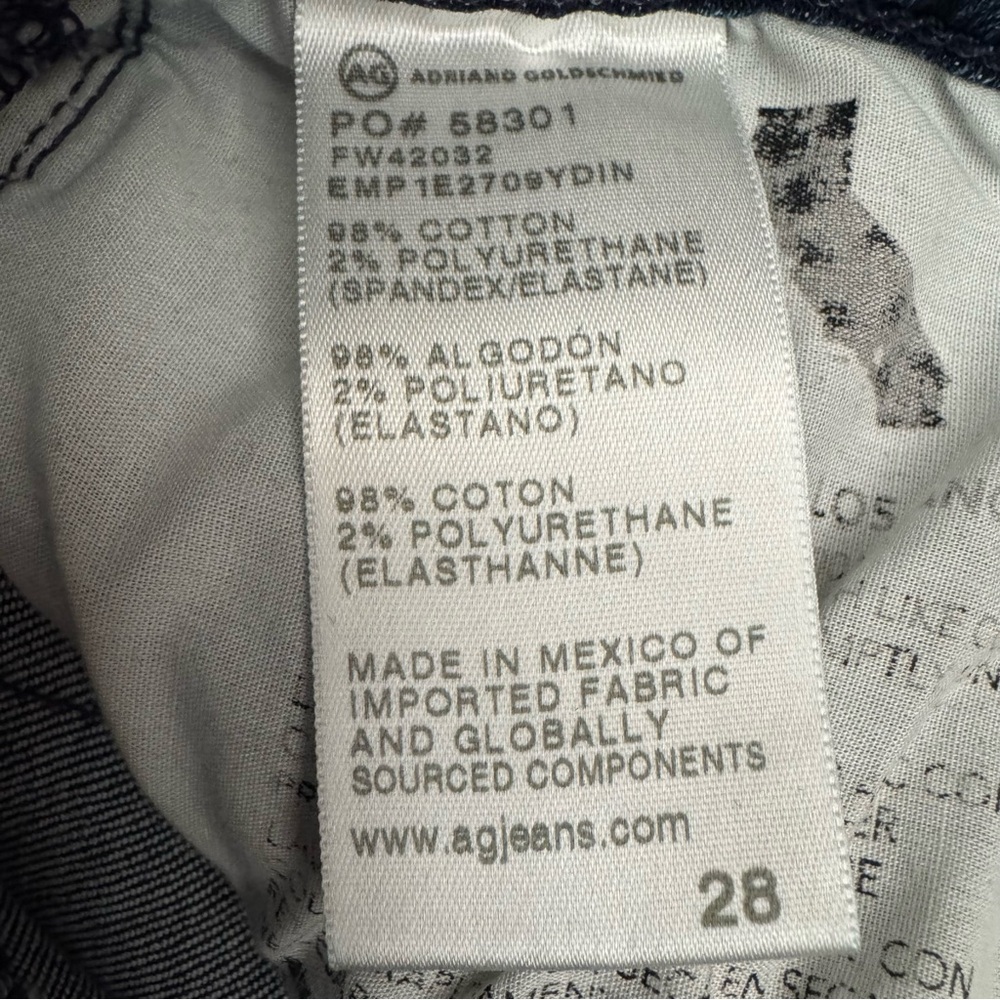 Adriano Goldschimied Ed Madi High Rise Flare Jeans Size 28 - Picture 10 of 10